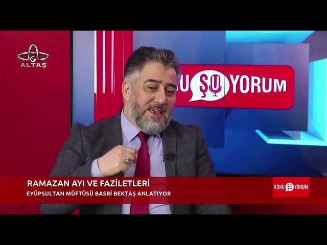 Konuşuyorum | Eyüpsultan Müftüsü Basri Bektaş