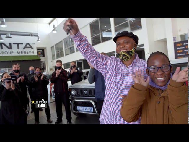 Winner of a Suzuki Ignis Prize Handover (TROPIKA)