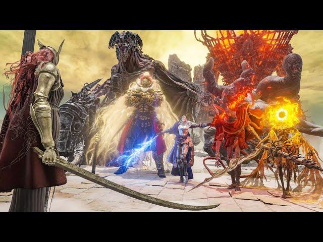 Can Malenia Survive ALL DLC Bosses Gauntlet? - Elden Ring Shadow Of The Erdtree DLC