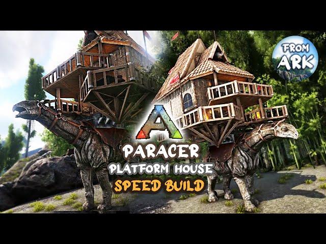 ARK: Survival Evolved - The Island / Paracer Platform House (Speed Build)  / Arkitect Structures