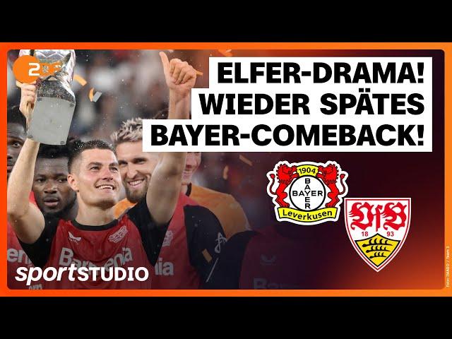 Bayer 04 Leverkusen – VfB Stuttgart Highlights | DFL-Supercup 2024 | sportstudio