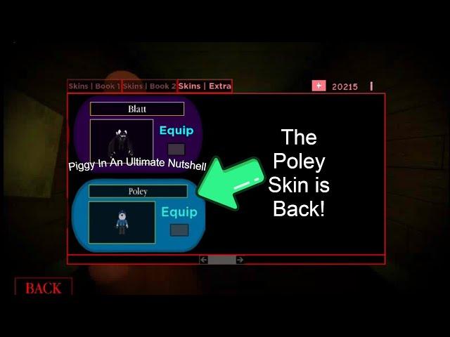 Piggy In An Ultimate Nutshell!  How to get Poley!