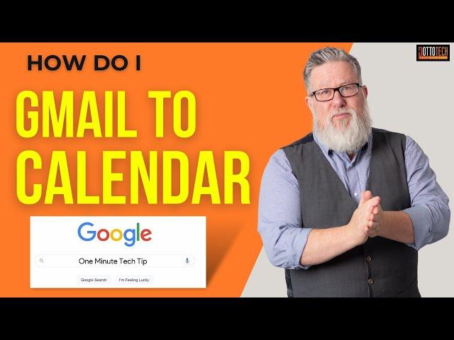 How to turn an Email into a Calendar Event