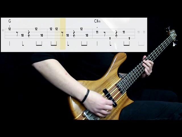 A-Ha - Take On Me (Bass Cover) (Play Along Tabs In Video)