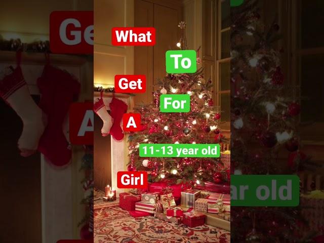 Things to get for 11-13 year old girls for Christmas  #shorts #youtubeshorts #christmas #presents