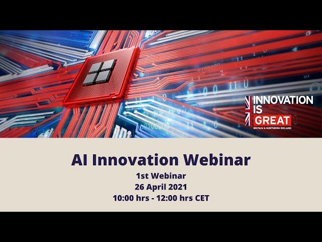 AI Innovation Webinar 1/2