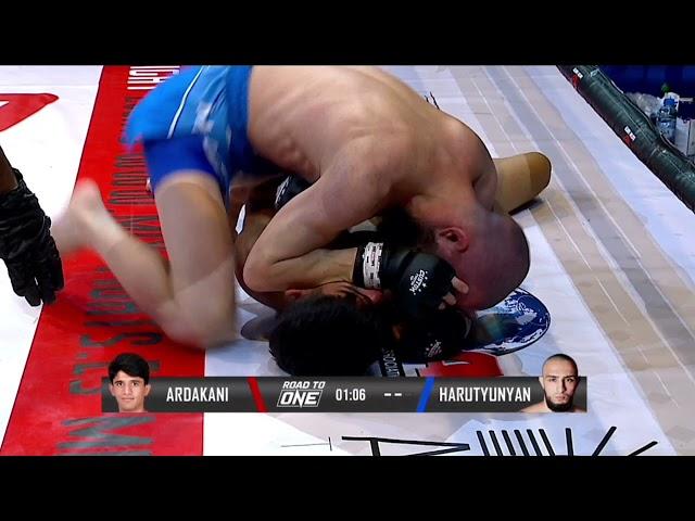 Sergey Harutyunyan vs Sadegh Ardakani / ROAD TO ONE & MIX FIGHT EVENTS