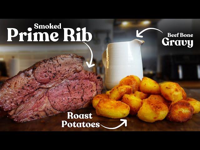 Smoked Beef Forerib (Prime Rib) The Ultimate Christmas Meal