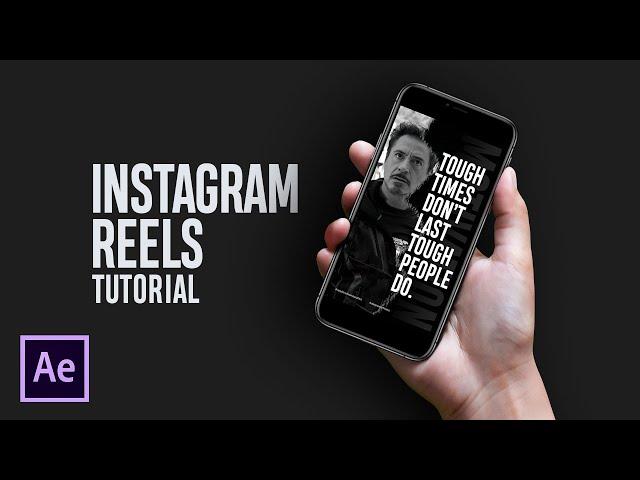 Instagram Reels Animation in After Effects - After Effects Tutorials - Animated Instagram stories