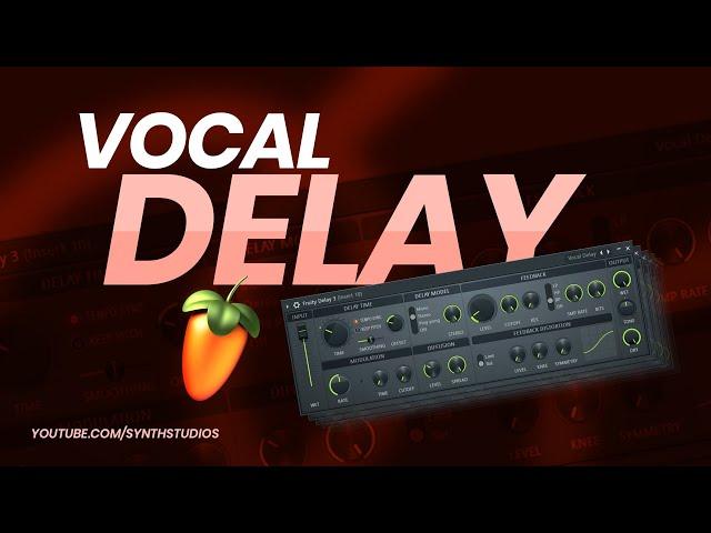 How to make Vocal Delay in FL Studio | Stock Plugin Only | Synth Studio's