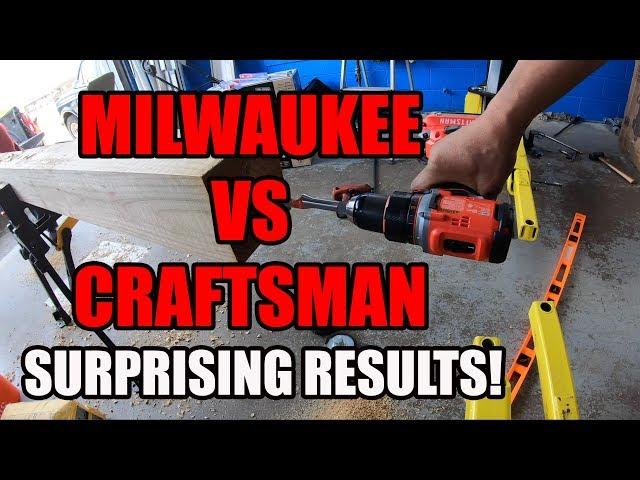 Craftsman vs Milwaukee - TOOL FIGHT - Big $$$ Difference