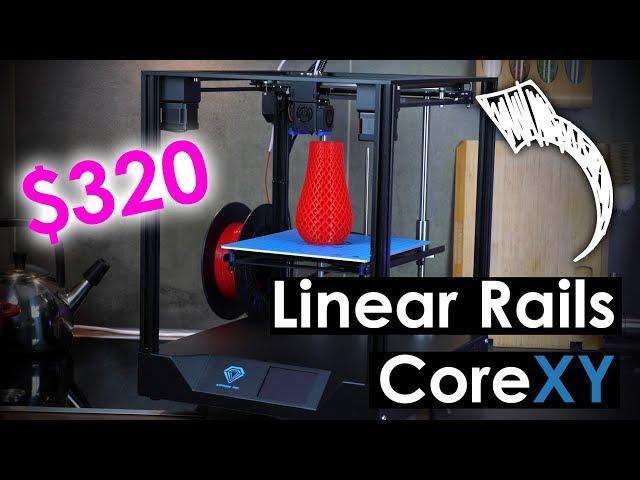 $320 Linear Rail 3D Printer - Sapphire Pro REVIEW (Two Trees)