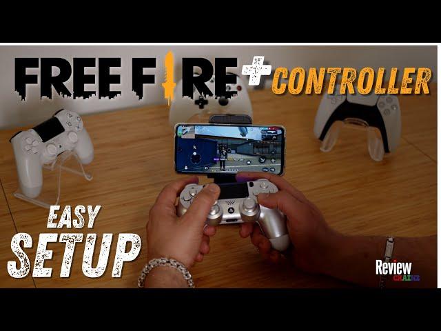 How to Play Free Fire with Any Controller [ PS4|PS5|XBOX|ANY ] EASY SETUP 2024