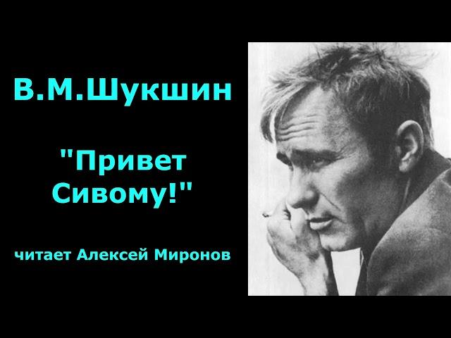 Василий Шукшин. "Привет Сивому!"