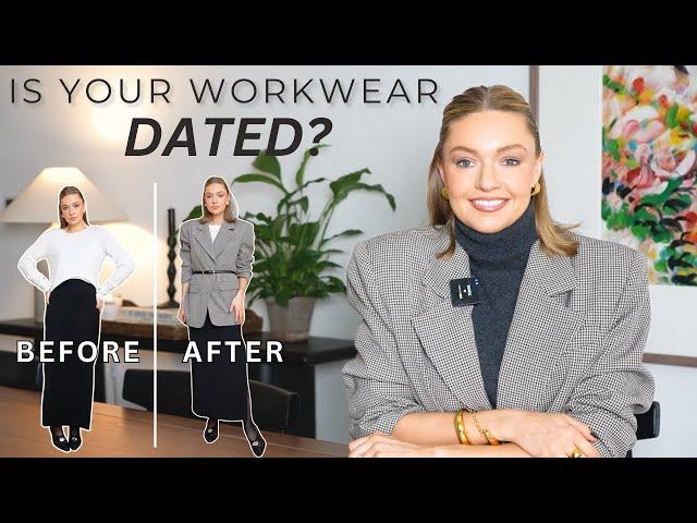 STOP YOUR CAPSULE WORKWEAR WARDROBE LOOKING DATED!