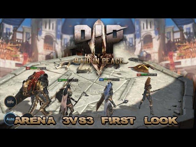 Raid in Peace| Arena 3vs3 First Look