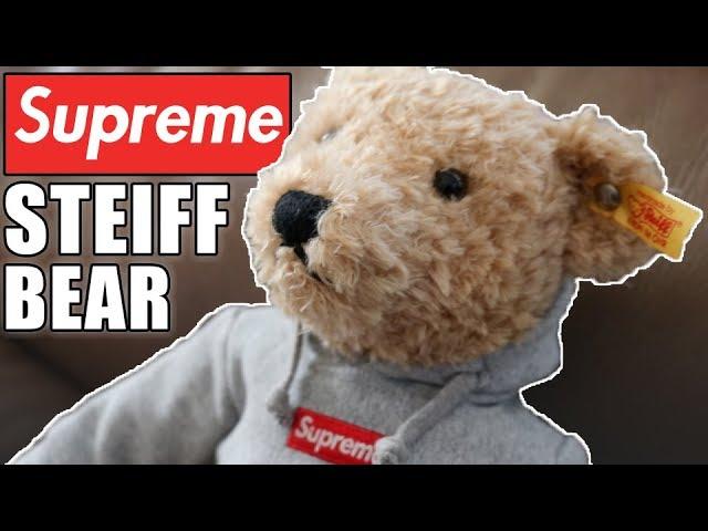 SUPREME x STEIFF BEAR IN HAND REVIEW + GIVEAWAY WINNER - FW18 WEEK 18