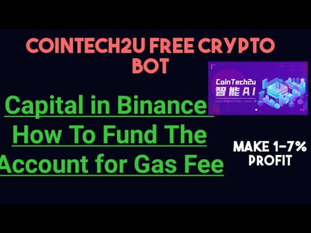 Cointech2u: How To Fund Account to Activate Gas fee