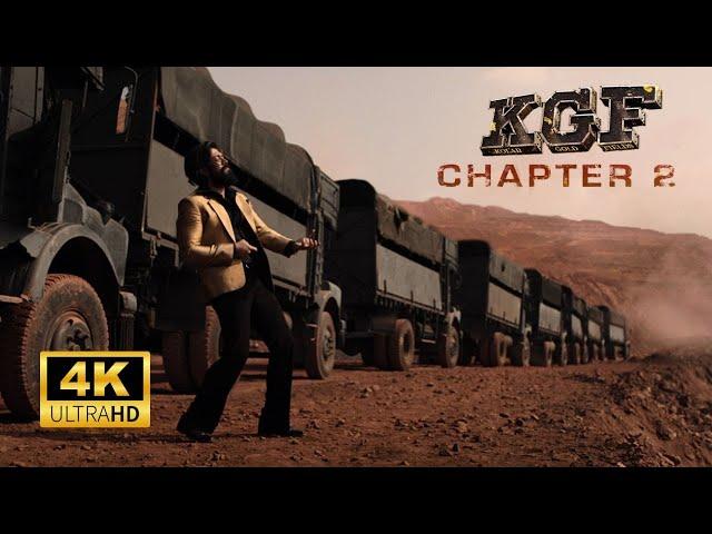 Kalashnikov - KGF 2 Scene (Hindi) | 4K Ultra HD