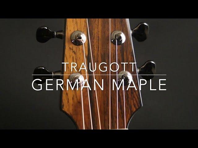 Traugott German Maple Guitar by Guitar Gallery