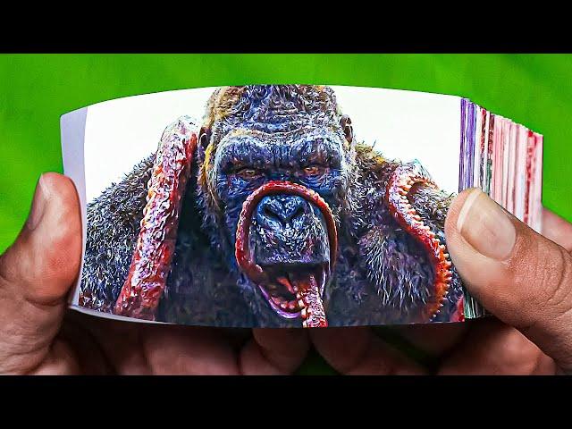 Kong Vs Giant Squid Flip Book | Kong: Skull Island 2017 Flipbook