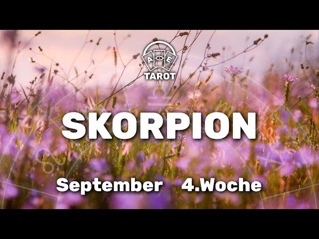 Skorpion KW 39 (23.September - 29.September 24) - Es kommt bald ins Rollen - Tarot Horoskop Orakel