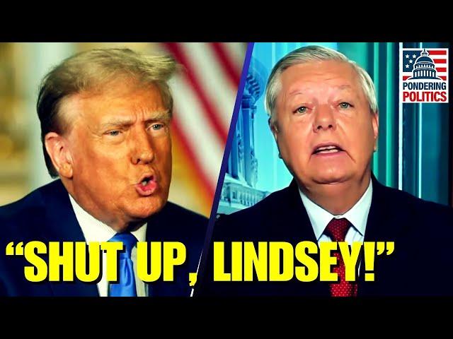 Visibly Angry Trump BRUTALLY HUMILIATES Lindsey Graham on LIVE TV!