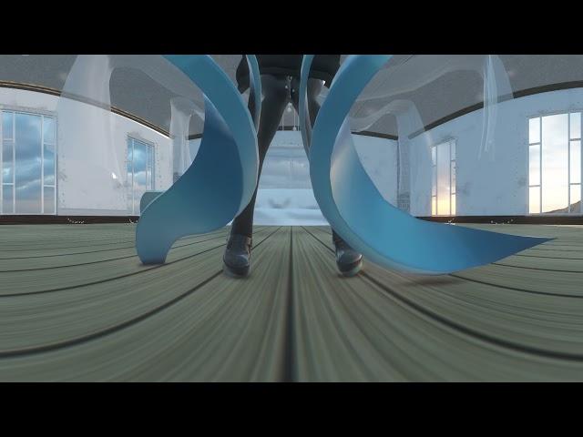 [360° VR] ミクちゃんに縮められた [MMD Giantess Shrink POV]