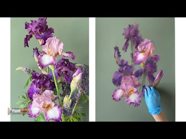 Painting the Flowers of Ukraine w/ Vera Kavura (High Speed View™)