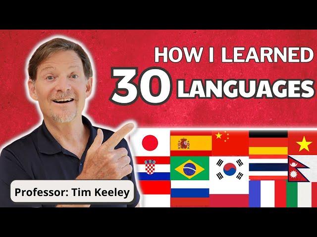 How I learned 30 languages - Practical tips for you!