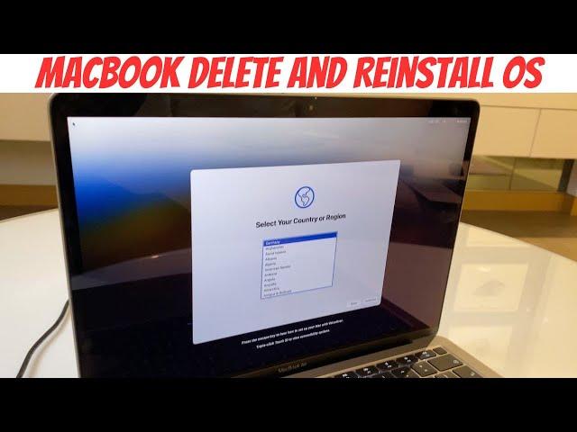 How to Factory Reset Your MacBook (and Reinstall macOS)