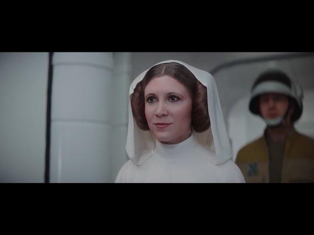 Princess Leia Ending Scene - Rogue One: A Star Wars Story (2016) (HD)