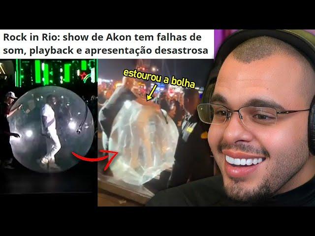 O DESASTROSO SHOW DE AKON NO ROCK IN RIO 2024 - Maicon react