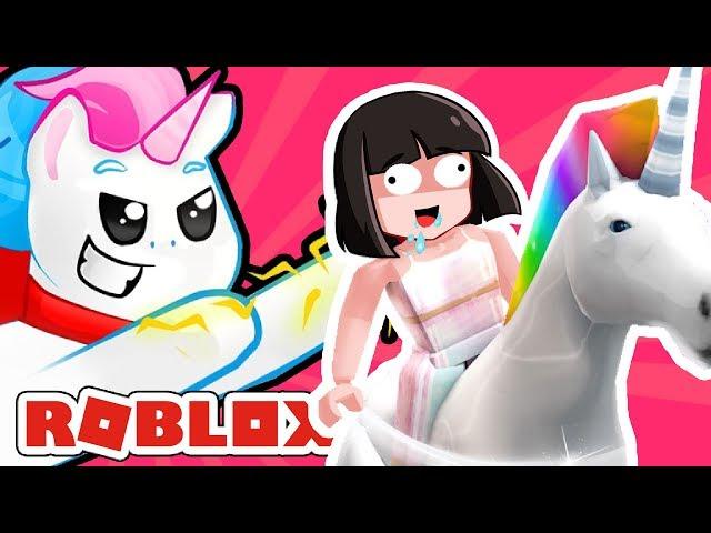 СЛОЖНЫЙ ПАРКУР С ЕДИНОРОГАМИ в Роблокс - ROBLOX Obby