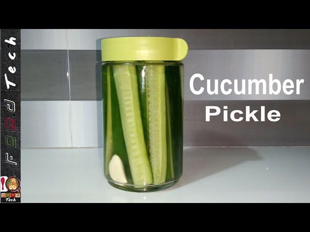 Cucumber Pickle Recipe Homemade Yummy pickled Recipes By Food Tech