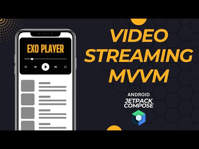 Mvvm Video Streaming App in Android Jetpack Compose.