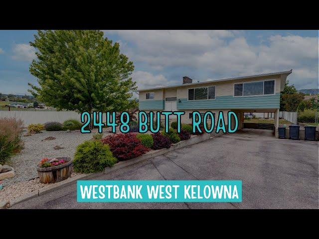 2448 Butt Rd West Kelowna, BC V4T 1N7 | Homes For Sale in West Kelowna