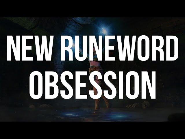 D2R - NEW RUNEWORD - Obsession