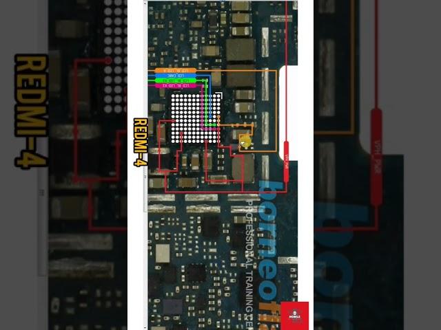 Redmi 4 display light problem and solution||redmi 4 lcd light ways||#short #diagram#xiaomi#memon|||