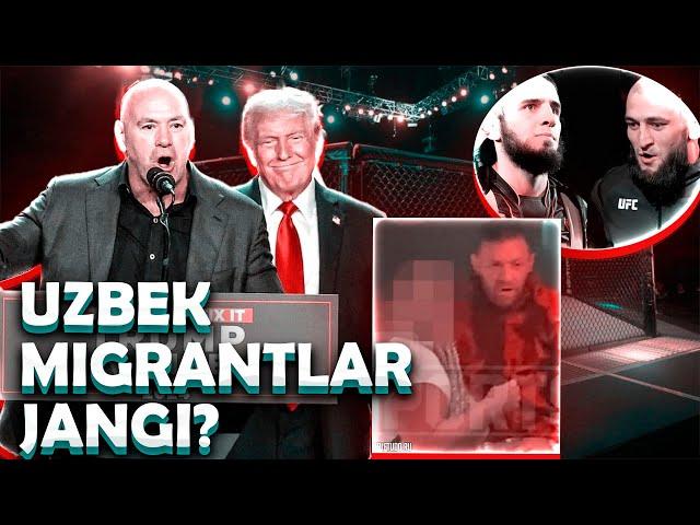 TRAMP DANAGA NIMA DEDI? UZBEK MIGRANTLAR JANGI?