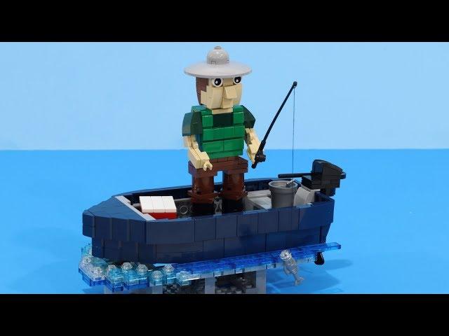 Fisherman LEGO Kinetic Sculpture