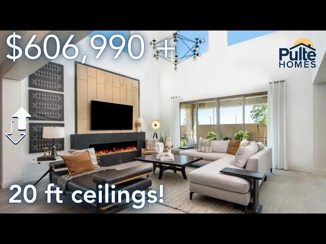 Las Vegas Modern Home for Sale | 20 Foot Ceilings | 4+ BD, 3+ BA,  3104+ SQ FT | $606,990+