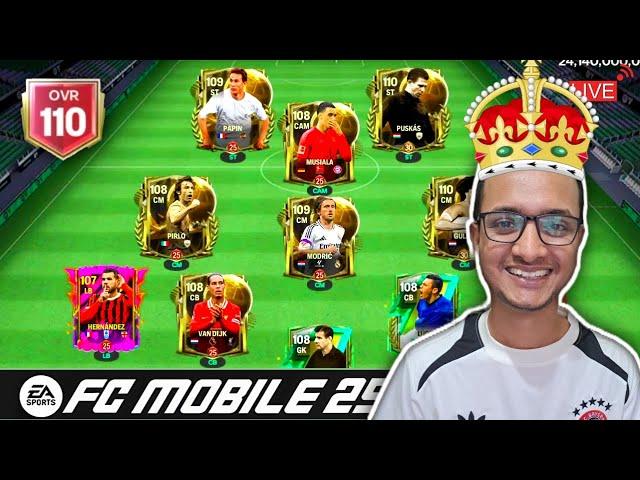 H2H with 110 OVR   | FC Mobile  #mahamudfc #live #livegaming #fcmobile25