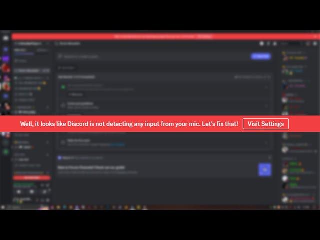 it looks like Discord is not detecting any input from your mic, let's fix that! [Quick Tutorial]