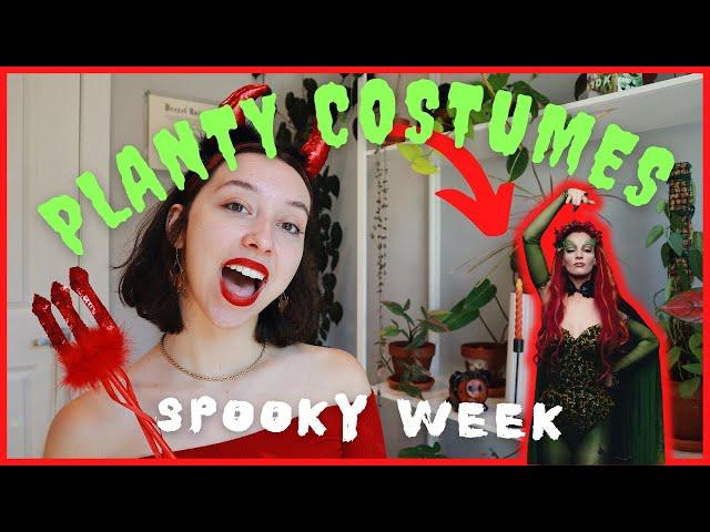 HALLOWEEN COSTUME IDEAS FOR HOUSEPLANT LOVERS | plant costumes for spooky week!