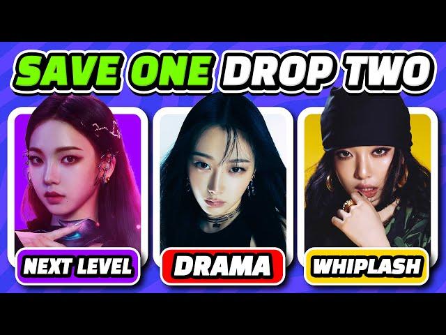 SAVE ONE DROP ONE: SAME GROUP  | KPOP QUIZ