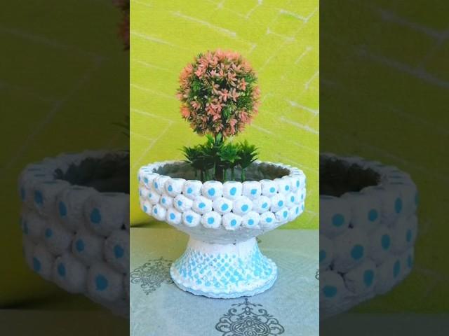 cement pot #cementcraft #handmade #diy