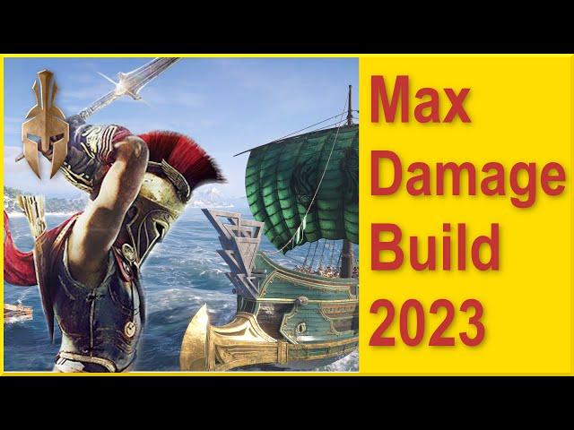 Assassins Creed Odyssey - New Best Warrior Build 2023 - Max Damage - Best Build for Highest Damage!