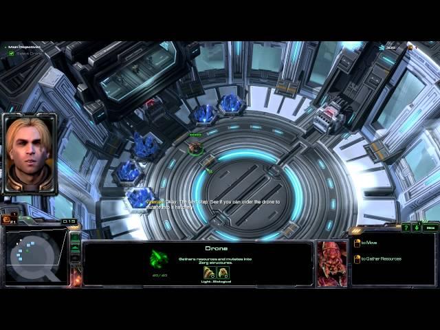 Starcraft 2 - Heart of the Swarm - Mission 01 - Lab Rat - Brutal