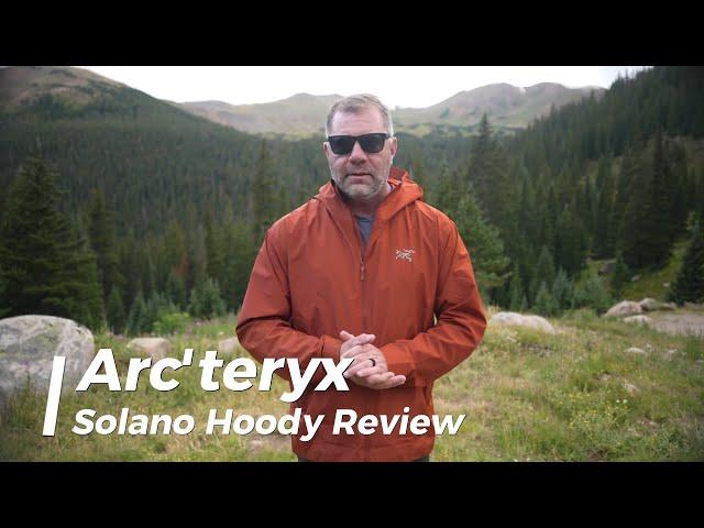 Arcteryx Solano Hoody - Gore-Tex INFINIUM Windproof and Casual Style